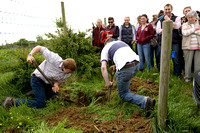Cottesmore Hunt Open Day, Hole Digging Competition (8th June 2013)